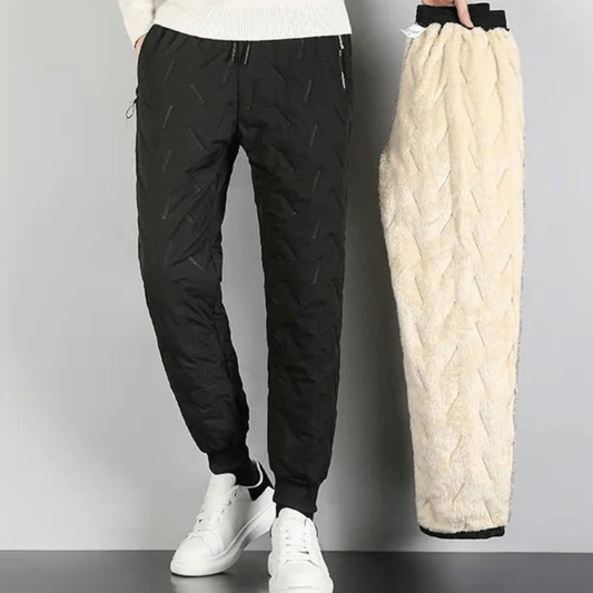 Pantalon de Jogging en Polaire Doublé