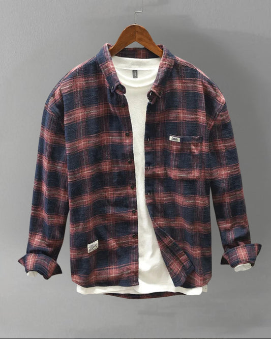 Chemise à carreaux élégante