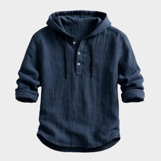 Chemise de luxe avec capuche