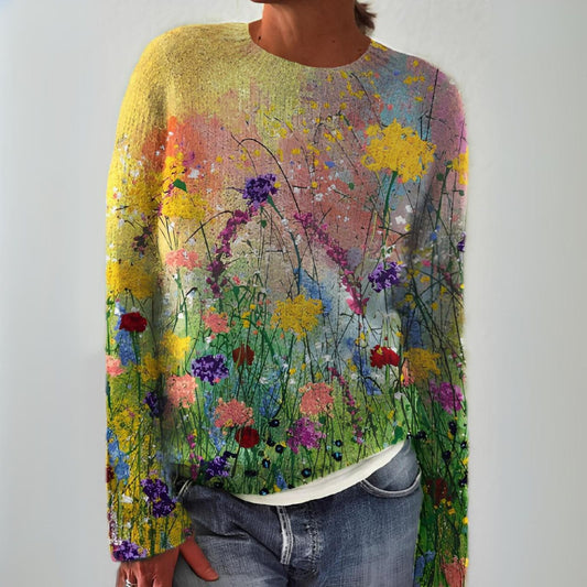 Pull en laine vintage