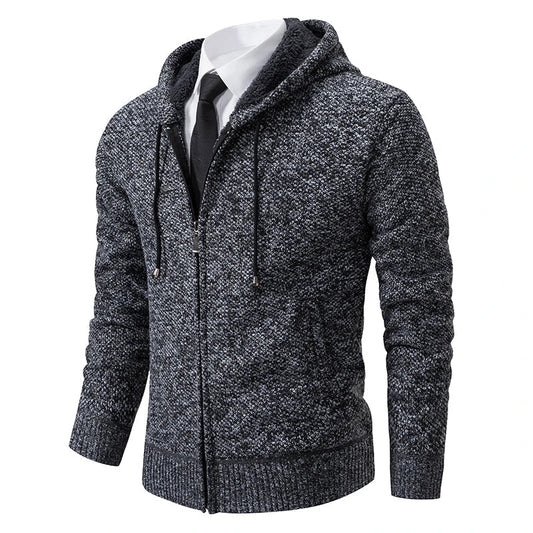 Cardigan avec zip en polaire