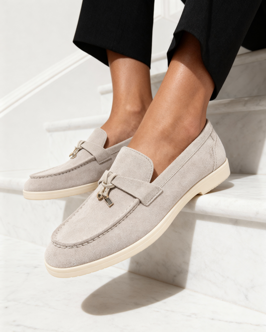 Suede Loafers